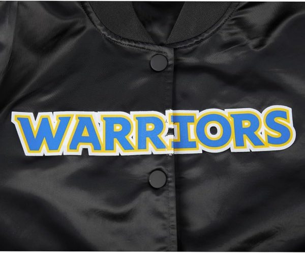 Womens NBA Classic Chenille Satin Jacket - Image 23
