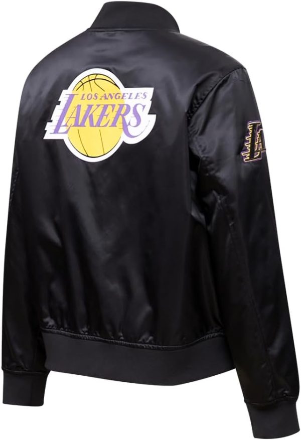 Womens NBA Classic Chenille Satin Jacket - Image 27