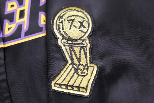 Womens NBA Classic Chenille Satin Jacket - Image 32