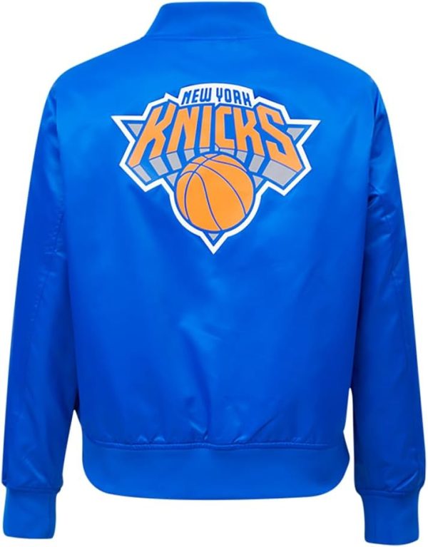 Womens NBA Classic Chenille Satin Jacket - Image 36