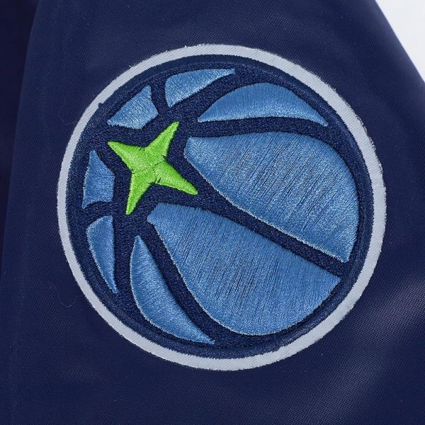 Womens NBA Classic Chenille Satin Jacket - Image 45