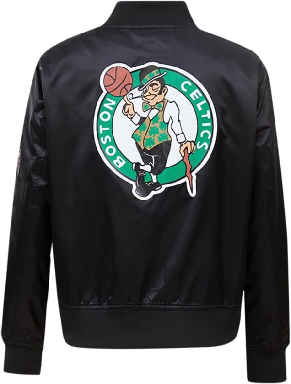 Womens NBA Classic Chenille Satin Jacket - Image 55