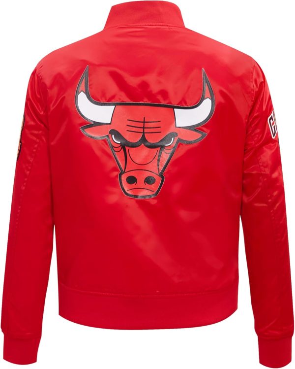 Womens NBA Classic Chenille Satin Jacket - Image 62