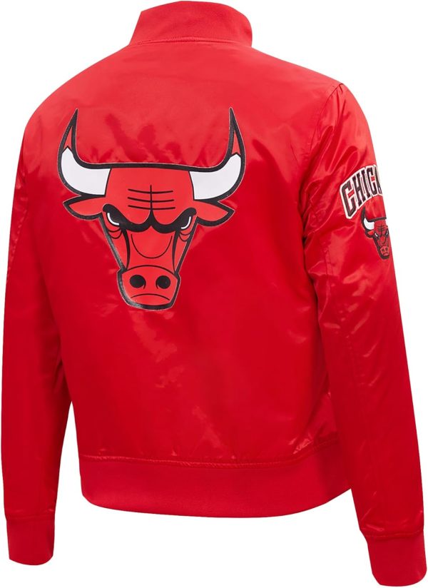 Womens NBA Classic Chenille Satin Jacket - Image 64