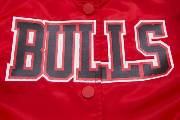Womens NBA Classic Chenille Satin Jacket - Image 65