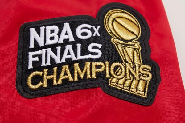 Womens NBA Classic Chenille Satin Jacket - Image 67