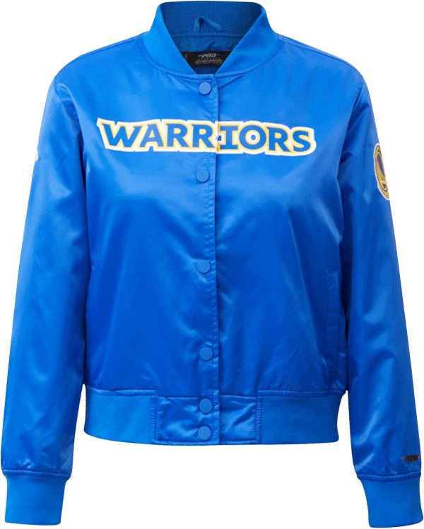 Womens NBA Classic Chenille Satin Jacket - Image 68