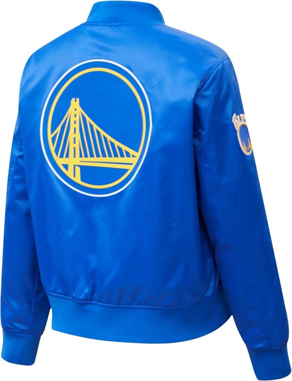 Womens NBA Classic Chenille Satin Jacket - Image 69