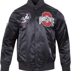Men's College Classic Chenille Satin Jacket