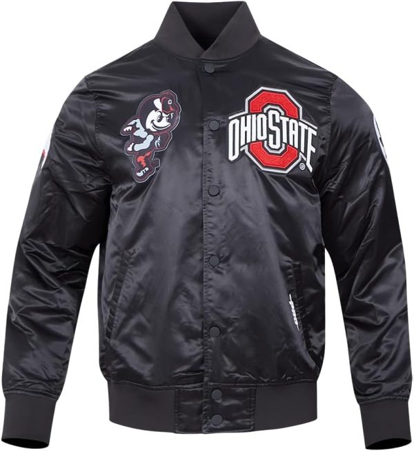 Men's College Classic Chenille Satin Jacket