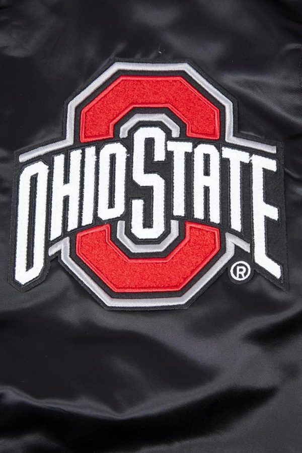 Men's College Classic Chenille Satin Jacket - Image 6